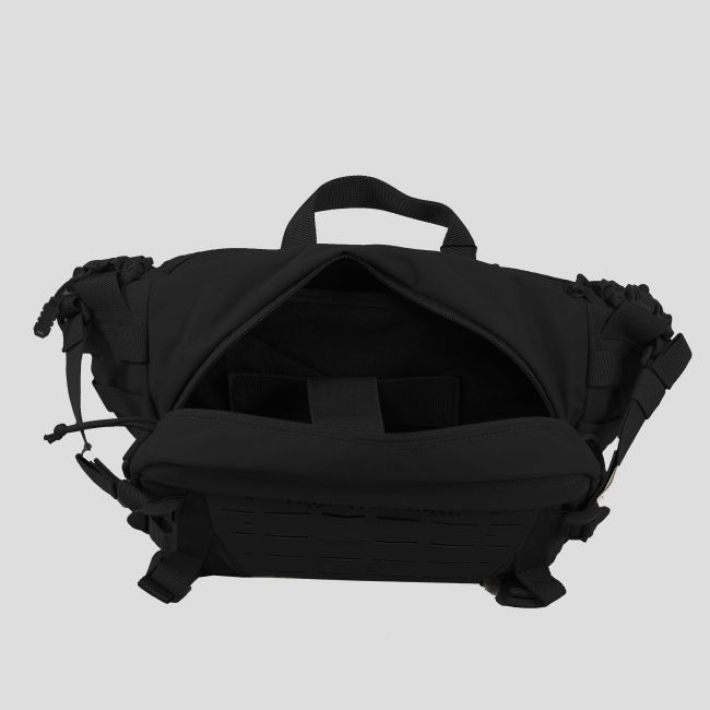 Sac à bandoulière tactique multifonctions Cobra - Noir - Trix Tactical