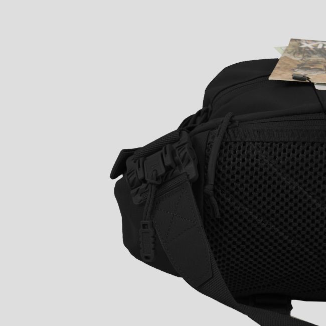 Sac à bandoulière tactique multifonctions Cobra - Noir - Trix Tactical