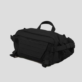 Multifunctionele tactische schoudertas Cobra - Zwart - Trix Tactical