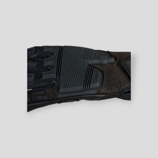 Taktische Pro-Handschuhe mit Knöchelschutz - Schwarz - Ares