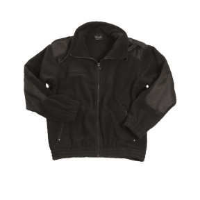 Schwarze Fleecejacke - Miltec