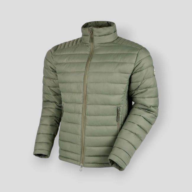 Kurtka puchowa Riga - Khaki - Ares