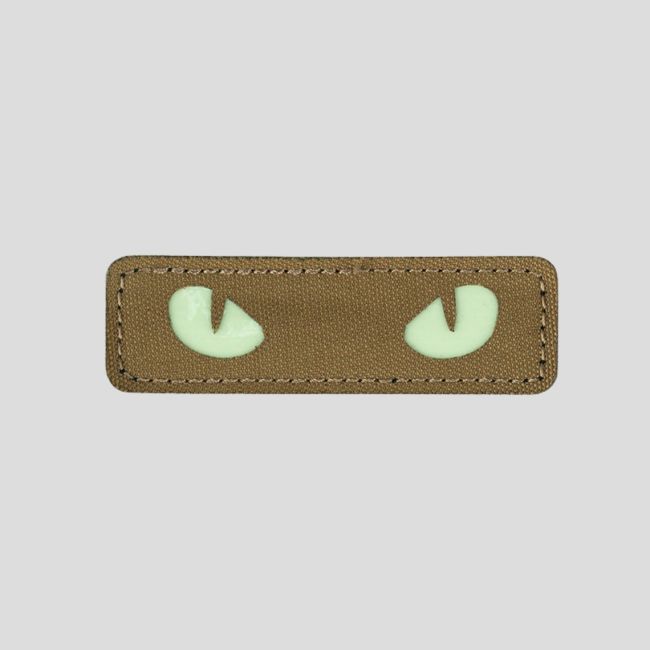 Parche lasercut fosforescente Cat Eyes - Coyote - 101 Inc