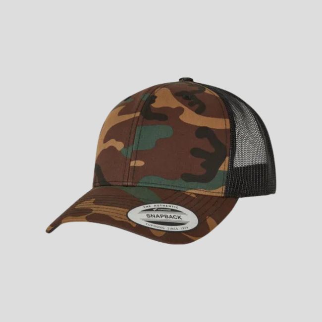 Retro Trucker Cap - Camo - Flexfit