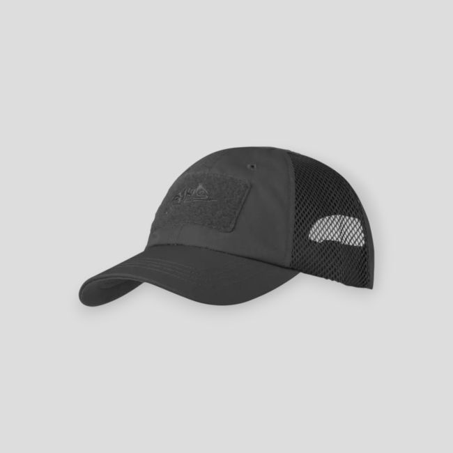 BBC Vent Cap - Polycotton Ripstop - Schwarz - Helikon