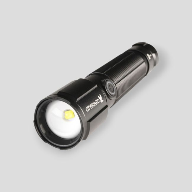 Oplaadbare interventielamp (1.000 lumen) - Zwart - CityGuard