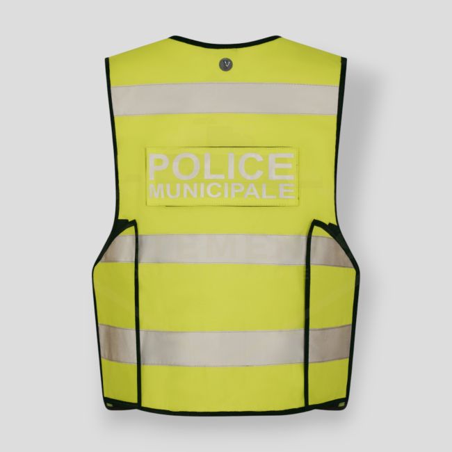 Gilet Tactic Thor HV Police Municipale - Jaune - VVS