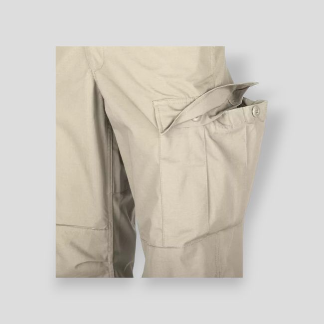 BDU Hose - Baumwolle Ripstop - Khaki - Helikon
