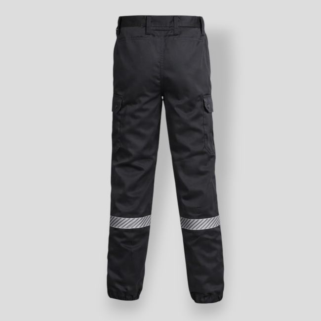 Sicherheitshose mit Elasthan SECURITY - Schwarz - Force Series