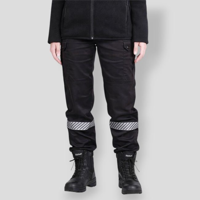 Pantalon Sécurité avec élasthanne SECURITY - Noir - Force Series