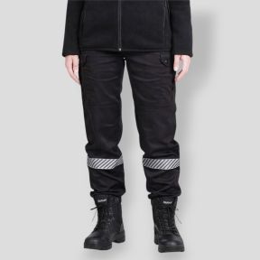 Sicherheitshose mit Elasthan SECURITY - Schwarz - Force Series