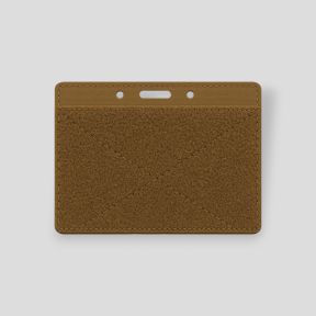 Porta-carta d'identità con velcro - Coyote - OPEX
