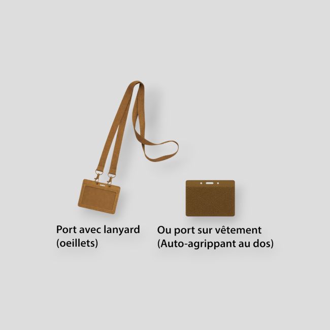 Porte-carte identité / Militaire - Coyote - OPEX