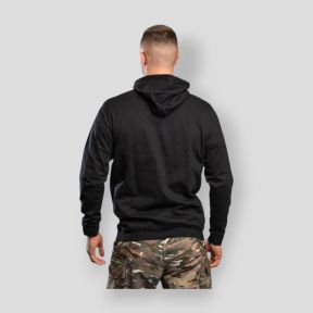 Felpa ricamata Troupes de Montagne Design - Nero - Summit Outdoor Lifestyle