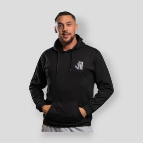 Besticktes Sweatshirt Troupes de Marine Design - Schwarz - Summit Outdoor Lifestyle