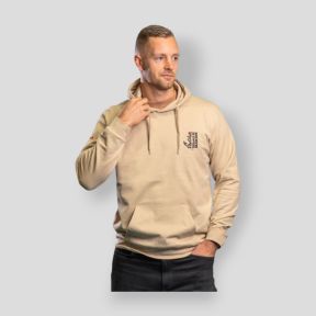 Geborduurde sweater Troupes de Marine Design - Light Sand - Summit Outdoor Lifestyle