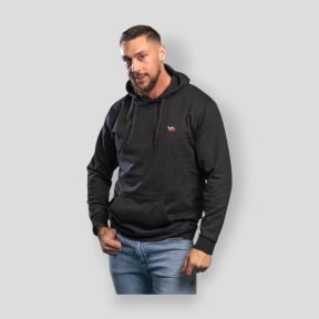 Felpa ricamata Force & Honneur - Nero - Summit Outdoor Lifestyle