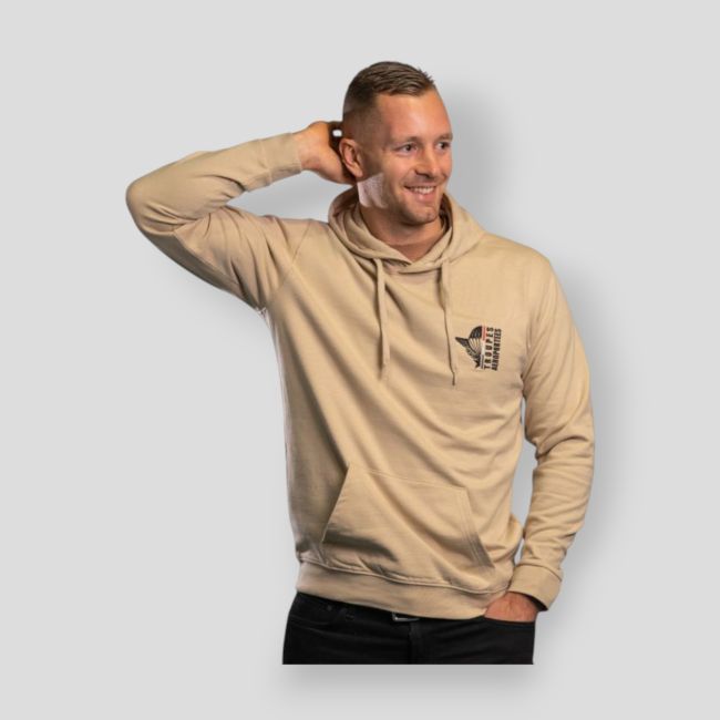 Sudadera bordada Tropas aerotransportadas Design - Light Sand - Summit Outdoor Lifestyle