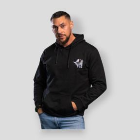 Sweat-shirt brodé Troupes aéroportés Design - Noir - Summit Outdoor Lifestyle