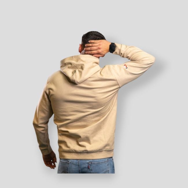Besticktes Sweatshirt Kraft & Ehre Frankreich - Light Sand - Summit Outdoor Lifestyle