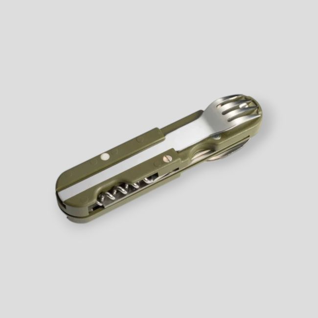 Multifunctioneel zakmes Bivouac® - Olijfgroen - TB Outdoor