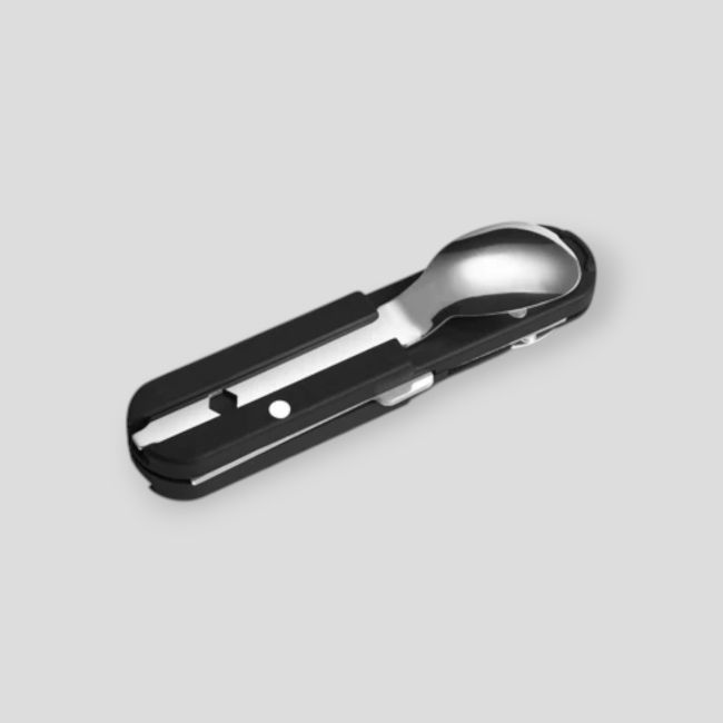 Navaja de bolsillo multifuncional Bivouac® - Negro - TB Outdoor