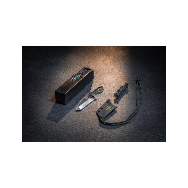 Coltello S-NECK con custodia Kydex + corda - TB Outdoor