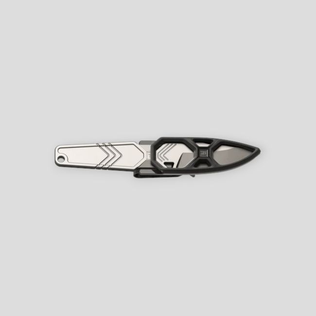 Cuchillo monobloque Impact 127 - Inox - TB Outdoor