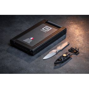 Nóż monoblok impact 127 - Inox - TB Outdoor