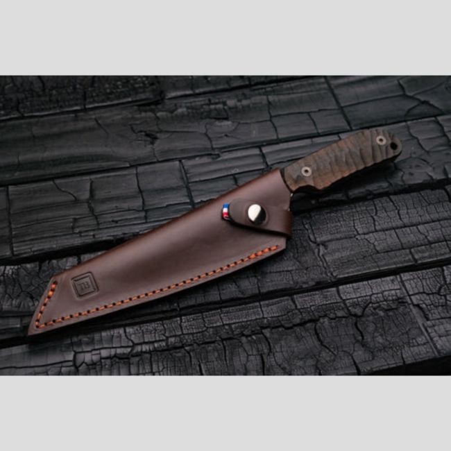 Coltello Davrik - Ziricote tossificato - TB Outdoor