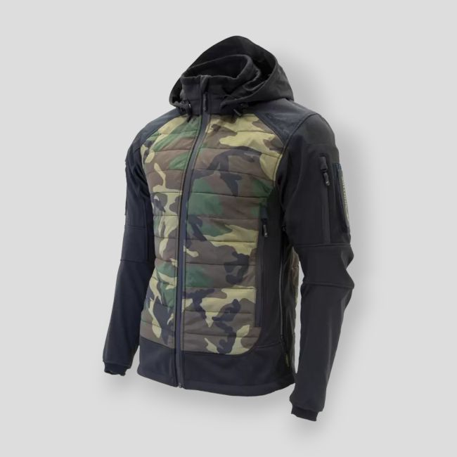 Ocieplana kurtka softshell ISG 2.0 (do +10°C) G-LOFT® - Woodland - Carinthia