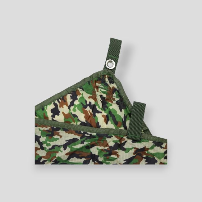 Bâche 3x3m avec 6 piquets et 6 paracordes réglables - Camo CE - Uang