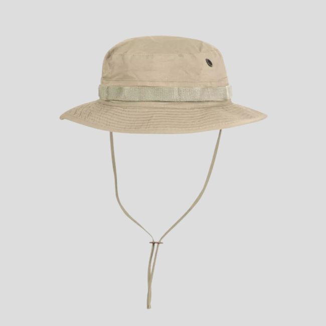 boonie hat - cotton ripstop - khaki - helikon
