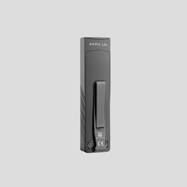 Torcia compatta EDC ArkPro Lite (1 200 lumen) - Nero Opaco - Olight