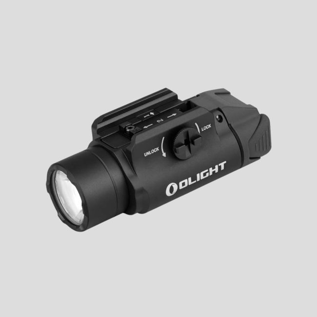 Lampada tattica ricaricabile PL-3R Valkyrie (1 500 lumen) - Nero - Olight