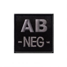 Insigne AB- groupe sanguin Noir - A10 Equipment by T.O.E. Concept