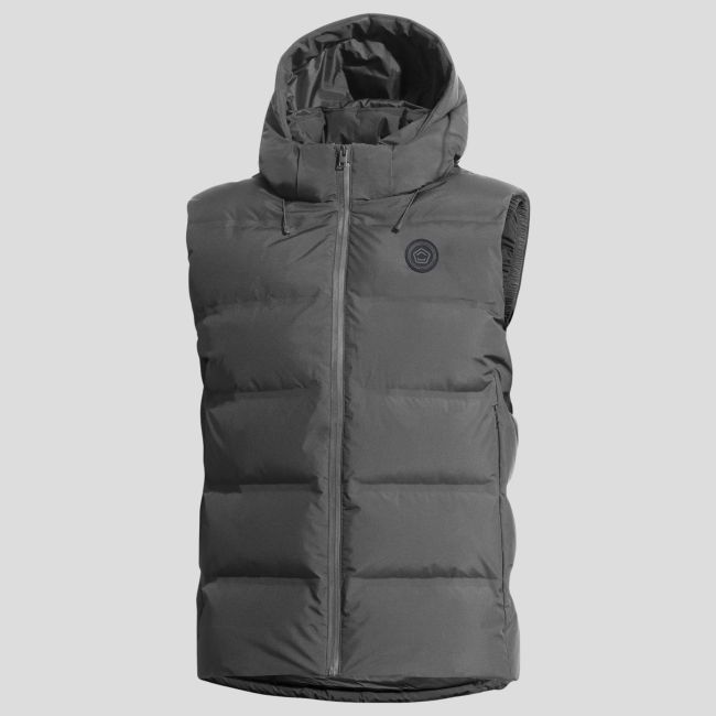 Veste sans manches à capuche Omega - Gris Cendre - Pentagon