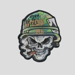 Patch PVC 3D con stampa UV Teschio Vietnam - 101 Inc