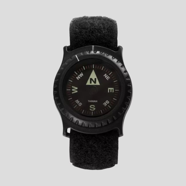 wrist compass t25 - black - helikon