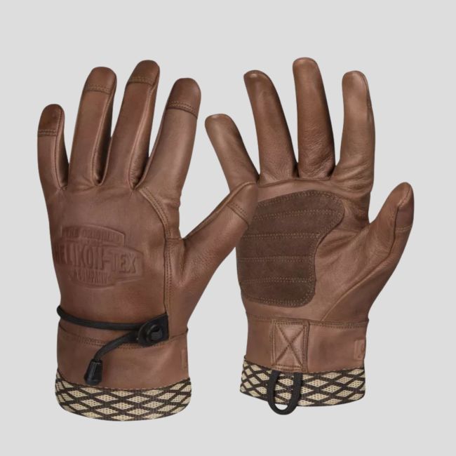 woodcrafter gloves - brown - helikon