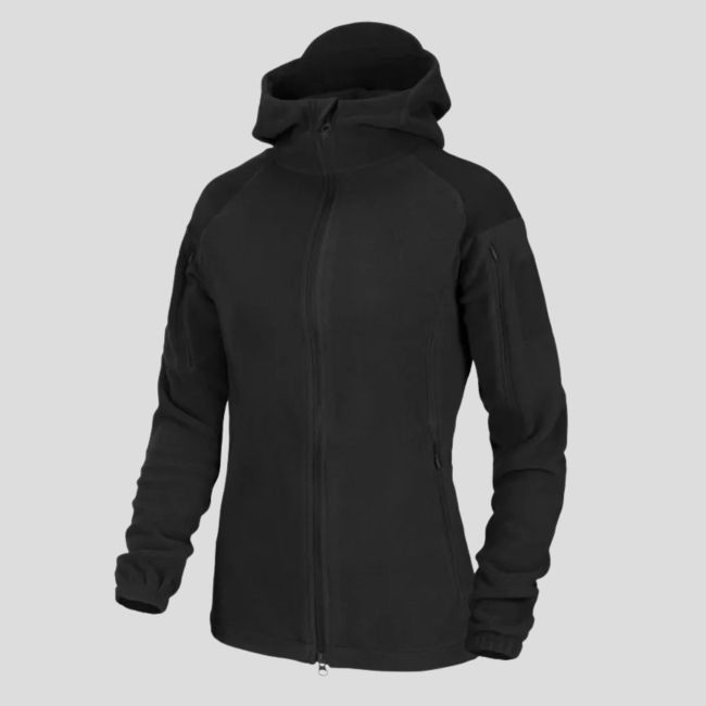 Kurtka damska Cumulus® - ciężki polar - czarna - Helikon