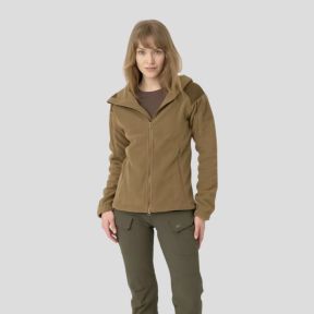 Damen Cumulus® Jacke - Doppelfleece - Coyote - Helikon