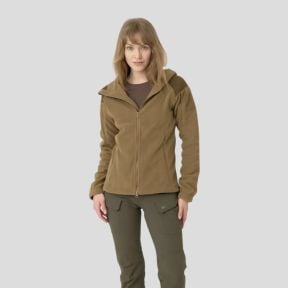 women's cumulus® jacket - double fleece - coyote - helikon