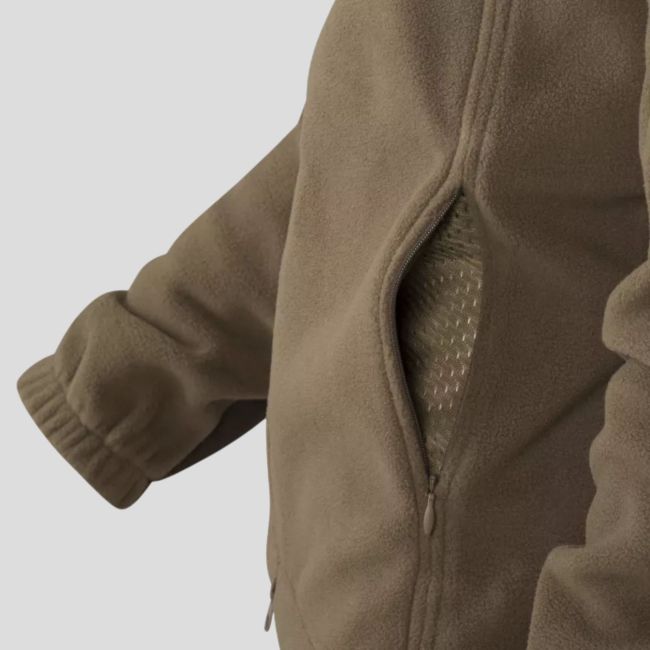dames cumulus® jas - dubbele fleece - coyote - helikon