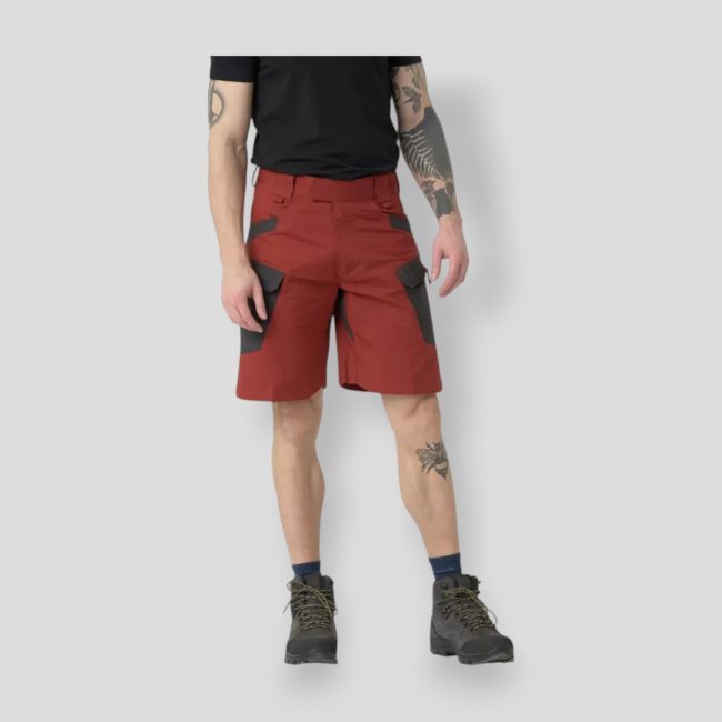 uts (urban tactical shorts) 8.5"® - polycotton ripstop - crimson sky / ash grey a - helikon