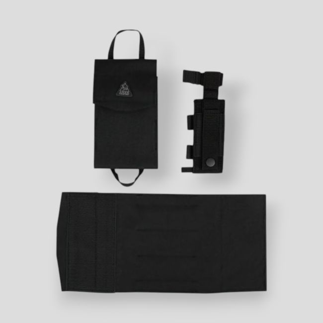 Kit de primeiros socorros IFAK / STU preto - Ares