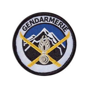 Besticktes Gendarmerie Gebirgseinheiten Abzeichen