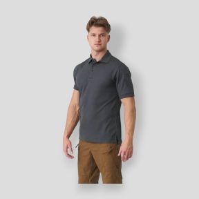 utl polo shirt - topcool lite - shadow grey - helikon