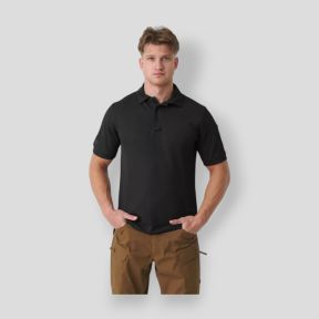 utl polo shirt - topcool® - black - helikon