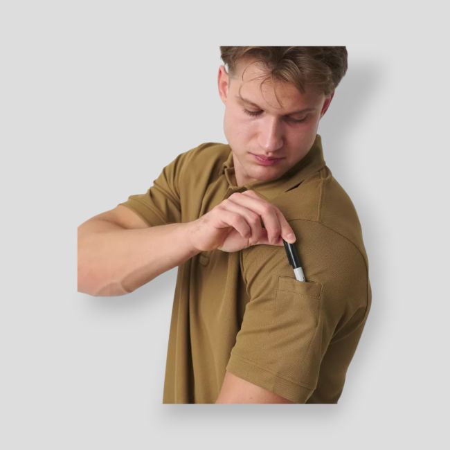 utl polo shirt - topcool - coyote - helikon